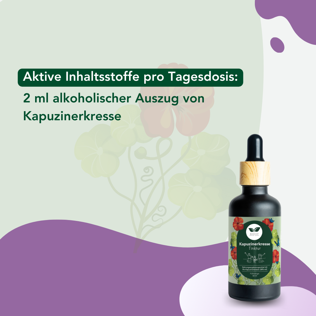 BIO-Kapuzinerkresse Tinktur