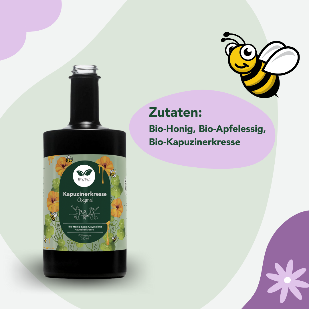 BIO-Kapuzinerkresse Oxymel